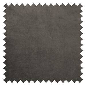 Divano Leominster II (2 posti) Velluto - Velluto Fosca: grigio scuro