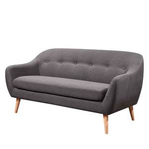 Sofa Bosley (2,5-Sitzer) Webstoff - Dunkelgrau