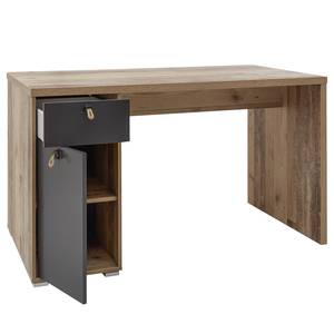 Bureau Merlin Marron - Bois manufacturé - 130 x 75 x 70 cm