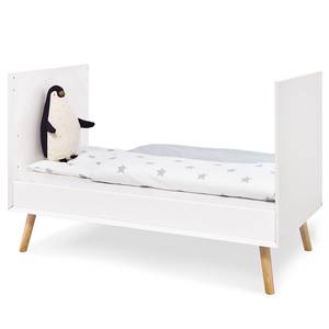 Lit de bébé évolutif Edge Blanc - Bois manufacturé - 79 x 87 x 145 cm