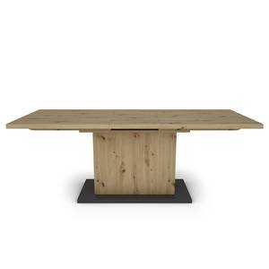 Table Vailly (extensible) - Imitation chêne artisan / Anthracite