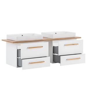 Meuble double vasque Duo Blanc