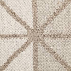 Tapis en laine Noora Kelim Beige - 80 x 150 cm