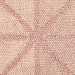 Tapis en laine Noora Kelim Laine mélangée - Saumon - 80 x 150 cm