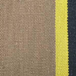 Tapis en laine Midas Kelim Coton - Gris clair / Anthracite - 160 x 230 cm