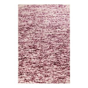 Tapis en laine Lauren Kelim Laine mélangée - Crème / Rouge - 130 x 190 cm