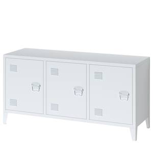 Dressoir Norwell metaal - Wit