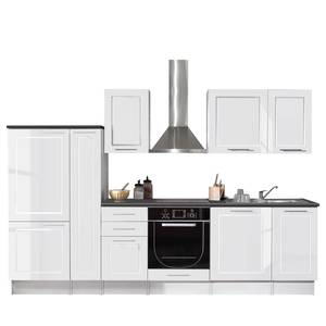 Küchenzeile Meliana (11-teilig) Ohne Elektrogeräte - Hochglanz Weiß