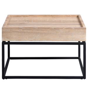 Table basse Atwood I Imitation chêne sauvage / Noir