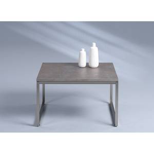 Table basse Comber I Gris / Argenté