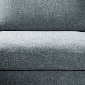 Sofa Bellaire(2,5-Sitzer) Mischgewebe - Pastellblau - Silber