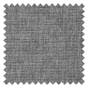 Fauteuil Bellaire textielmix - Grijs - Zwart