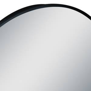 Spiegel Circle mat zwart