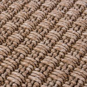 Tapis Urbino Fibres synthétiques - Marron clair - 67 x 140 cm