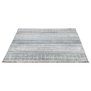 Tapis San Fernando Fibres synthétiques - Crème / Bleu marine - 133 x 190 cm