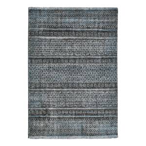 Tapis San Fernando Fibres synthétiques - Gris pigeon / Noir - 67 x 140 cm