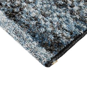 Tapis San Fernando Fibres synthétiques - Gris pigeon / Noir - 67 x 140 cm