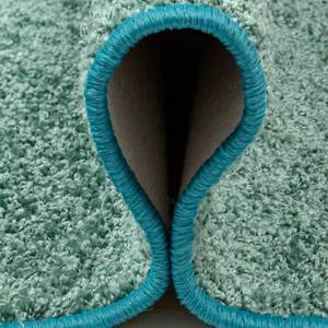 Tapis shaggy KiYDOO I Fibres synthétiques - Aqua - 200 x 290 cm