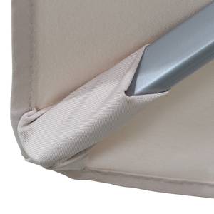 Sonnenschirm Push Aluminium / Polyester - Creme