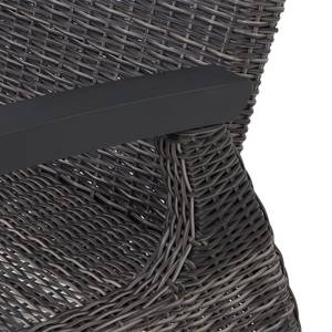 Loungemodul Corido I Aluminium / Polyester- Taupe / Braun