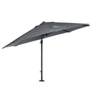 Ampelschirm Alphawing VI Aluminium / Polyester - Schwarz