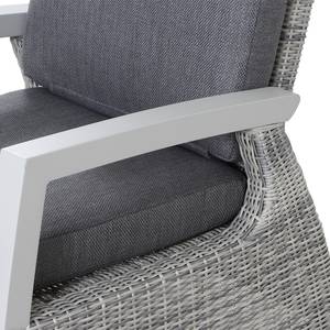 Gartenstuhl Corido V Aluminium / Polyester - Taupe / Grau