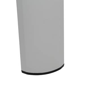 Gartentisch Silva I Aluminium / Keramik - Weiß - Breite: 100 cm