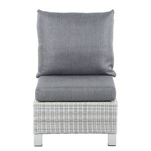 Loungesessel Corido II Aluminium / Polyester - Taupe / Grau