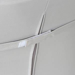 Gartenstuhl Caribean Aluminium / Polyester - Weiß