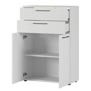 Armoire de bureau GW-Agenda II Gris clair - Gris clair