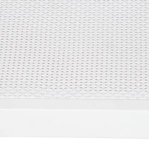 Loungeset Varina (4-teilig) Polyester / Teak massiv  - Weiß / Grau