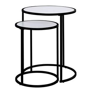 Tables gigognes Sol I (lot de 2) Noir