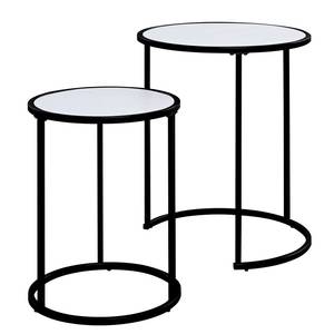 Tables gigognes Sol I (lot de 2) Noir