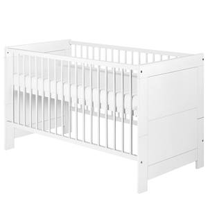 Babyzimmer-Set Nordic White (2-teilig) Weiß - Holzwerkstoff
