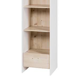 Standregal Timber Pinie Weiß - Holzwerkstoff - 44 x 166 x 42 cm