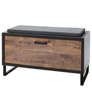 Gardrobeset Hixson (5-delig) Barrique eikenhouten look/zwart