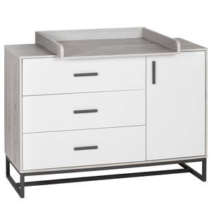 Chambre enfant Pixie Grey (3 éléments) Gris - Bois manufacturé