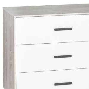 Wickelkommode Pixie Grey Grau - Holzwerkstoff - 135 x 106 x 53 cm