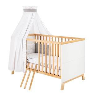 Babyzimmer-Set Miami White (2-teilig) Weiß