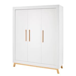 Kinderkamerset Miami White II (3-delig) Wit