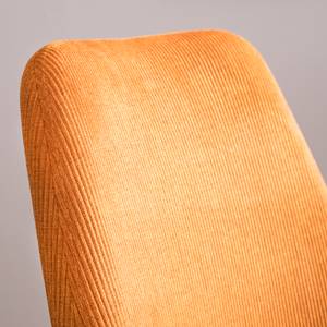 Chaises capitonnées Beebe (lot de 2) Orange