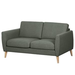 Sofa Kustavi (2 -Sitzer) Strukturstoff - Grau