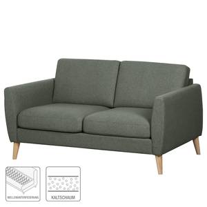 Sofa Kustavi (2 -Sitzer) Strukturstoff - Grau