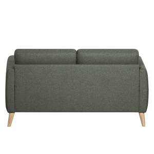 Sofa Kustavi (2 -Sitzer) Strukturstoff - Grau