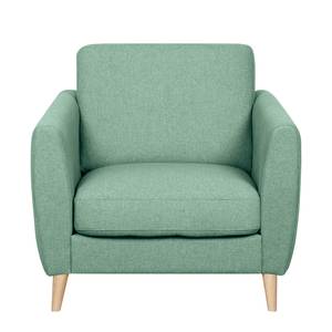 Fauteuil Kustavi Tissu structuré - Vert menthe