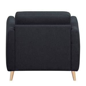 Fauteuil Kustavi Tissu structuré - Bleu foncé