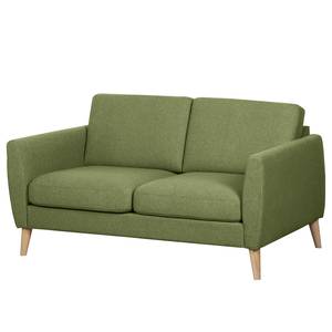 Sofa Kustavi (2 -Sitzer) Strukturstoff - Olivgrün