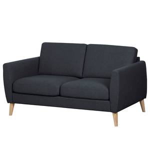 Sofa Kustavi (2 -Sitzer) Strukturstoff - Dunkelblau