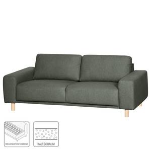 Sofa Kotila (2-Sitzer) Strukturstoff - Grau