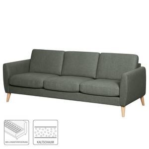 Sofa Kustavi (3-Sitzer) Strukturstoff - Grau
